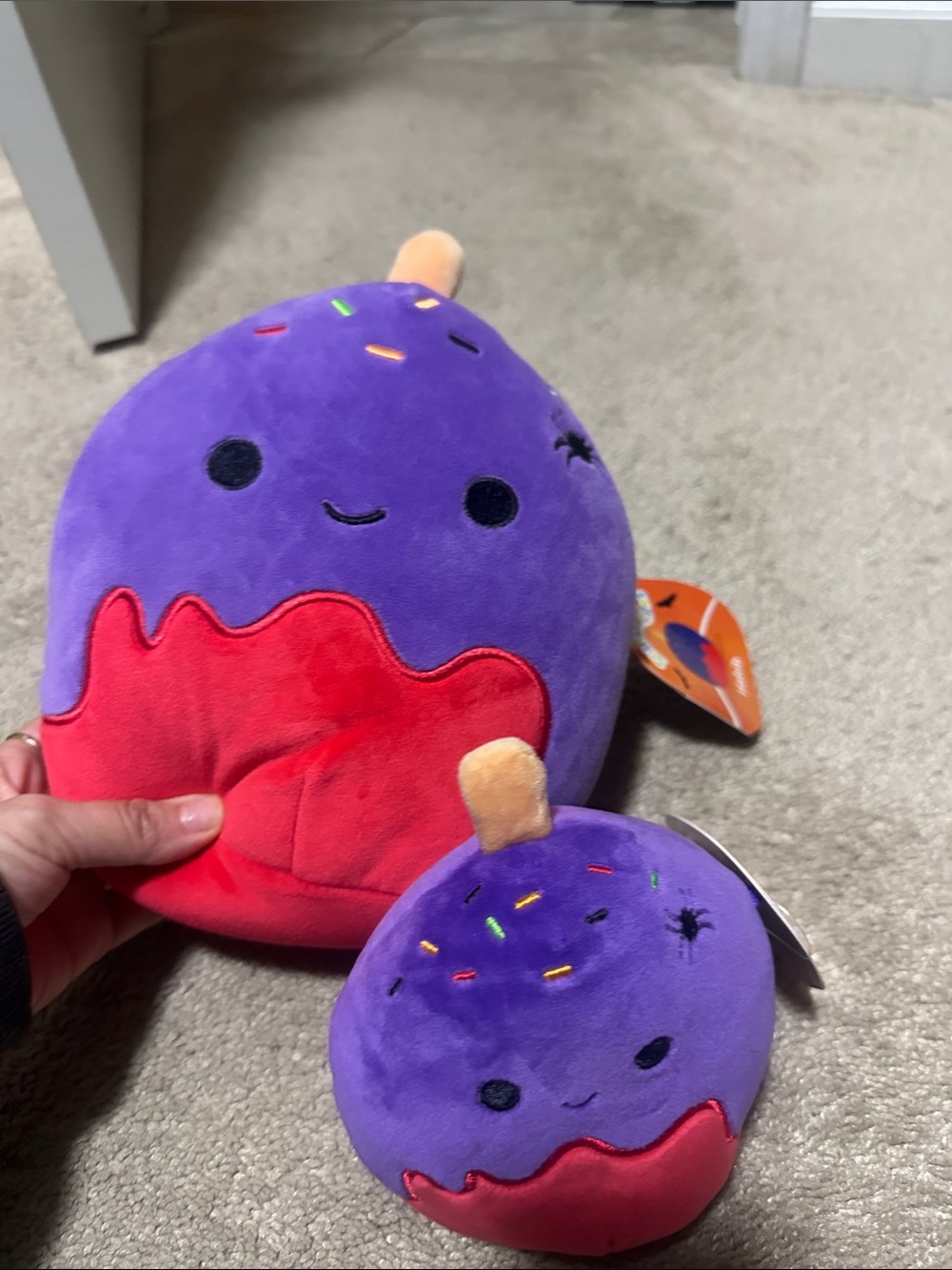 Squishmallows set of two Habib Halloween plushies new